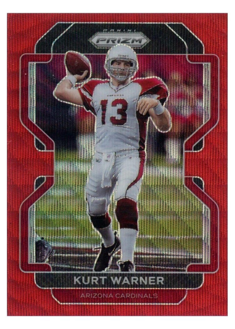 2021 Panini Prizm Base Set Kurt Warner #82 card