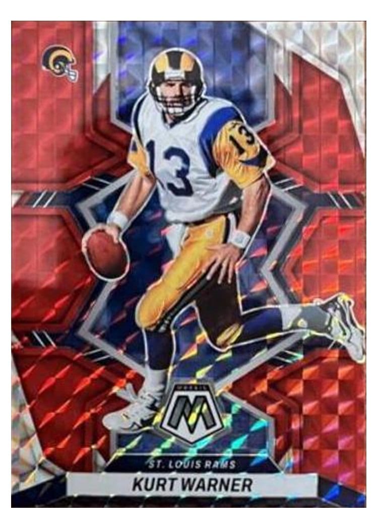 2022 Panini Mosaic Base Set Kurt Warner #245 card