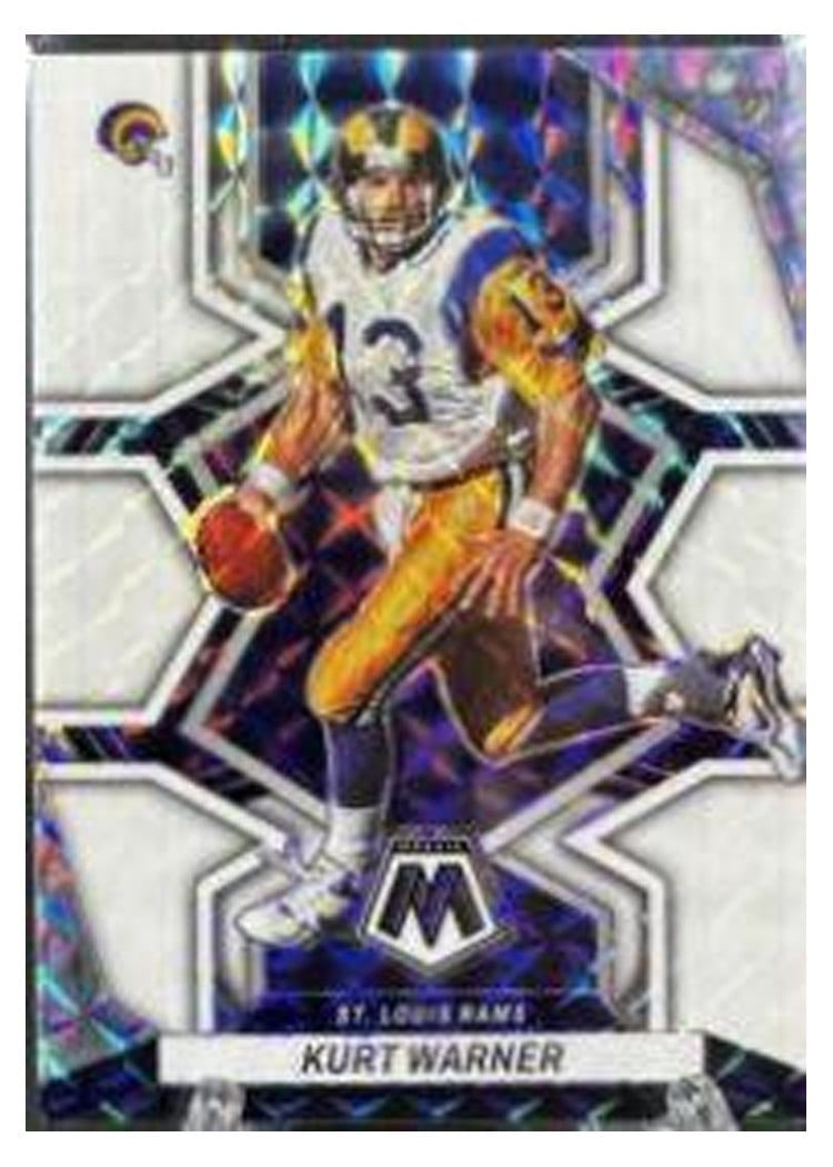 2022 Panini Mosaic Base Set Kurt Warner #245 card