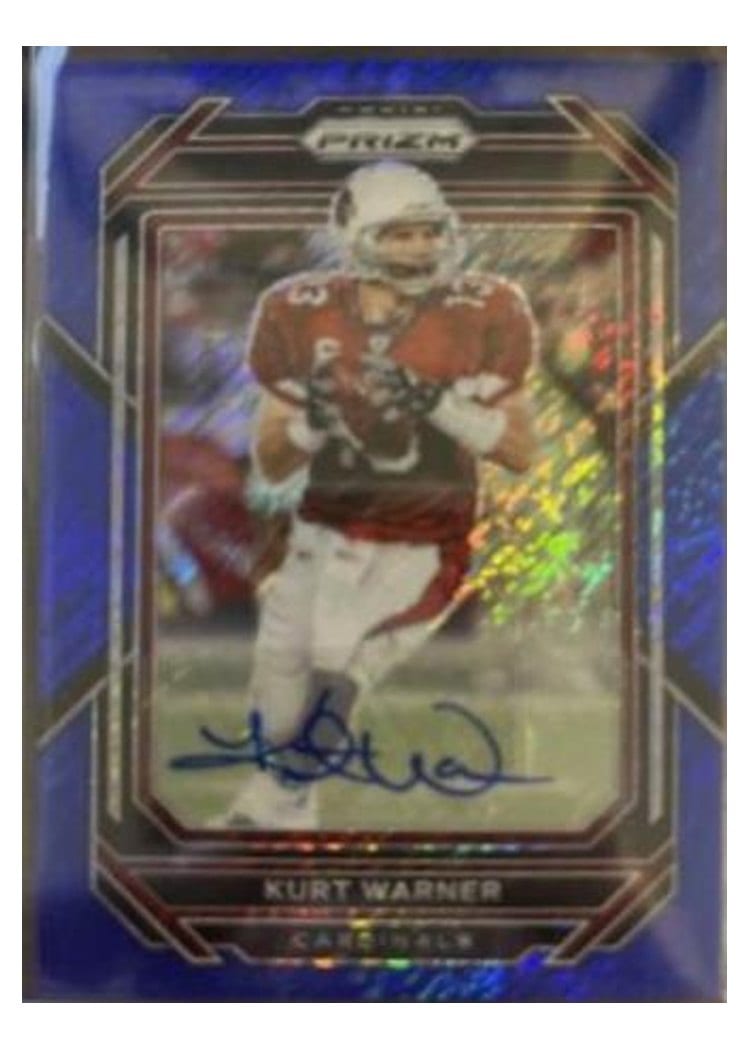 2022 Panini Prizm Base Set Kurt Warner #9 card