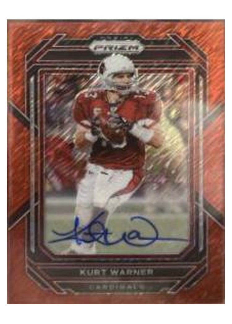 2022 Panini Prizm Base Set Kurt Warner #9 card