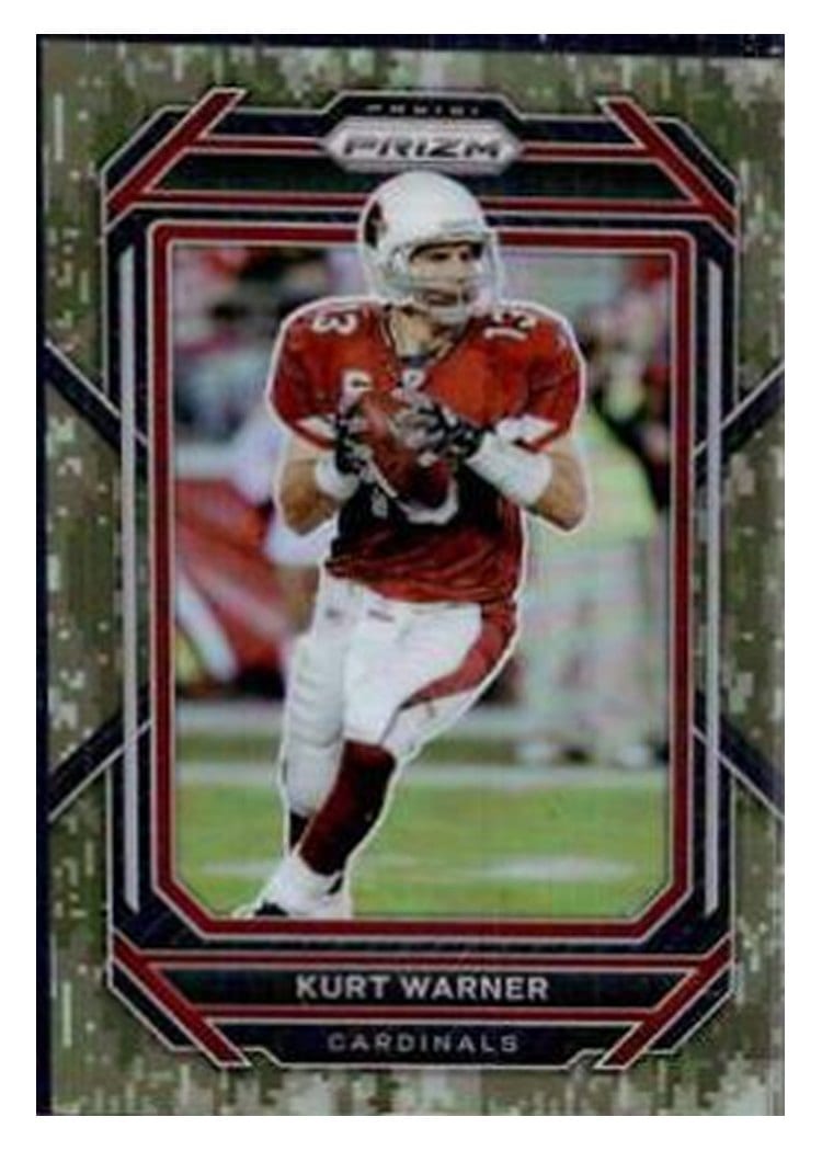 2022 Panini Prizm Base Set Kurt Warner #9 card