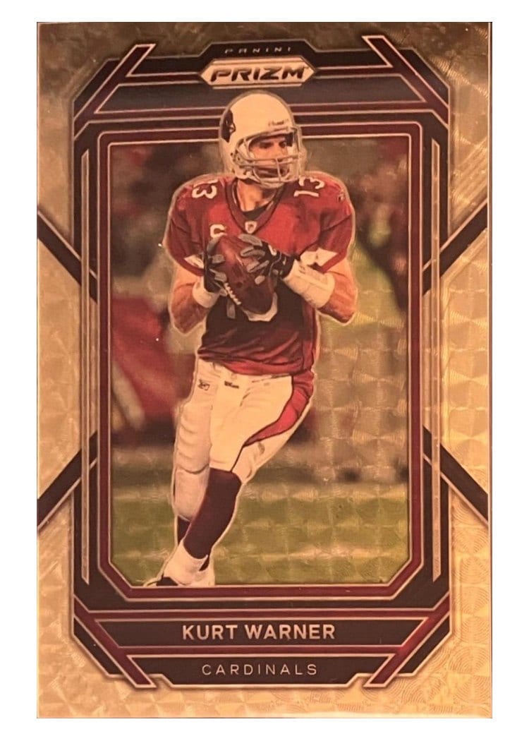 2022 Panini Prizm Base Set Kurt Warner #9 card
