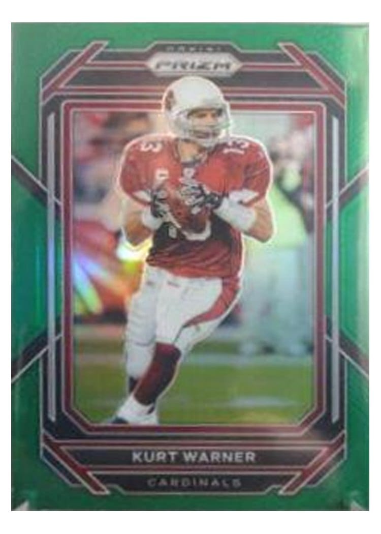 2022 Panini Prizm Base Set Kurt Warner #9 card