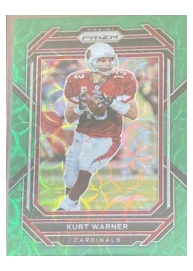 2022 Panini Prizm Base Set Kurt Warner #9 card
