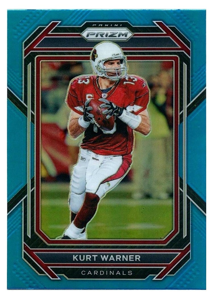 2022 Panini Prizm Base Set Kurt Warner #9 card
