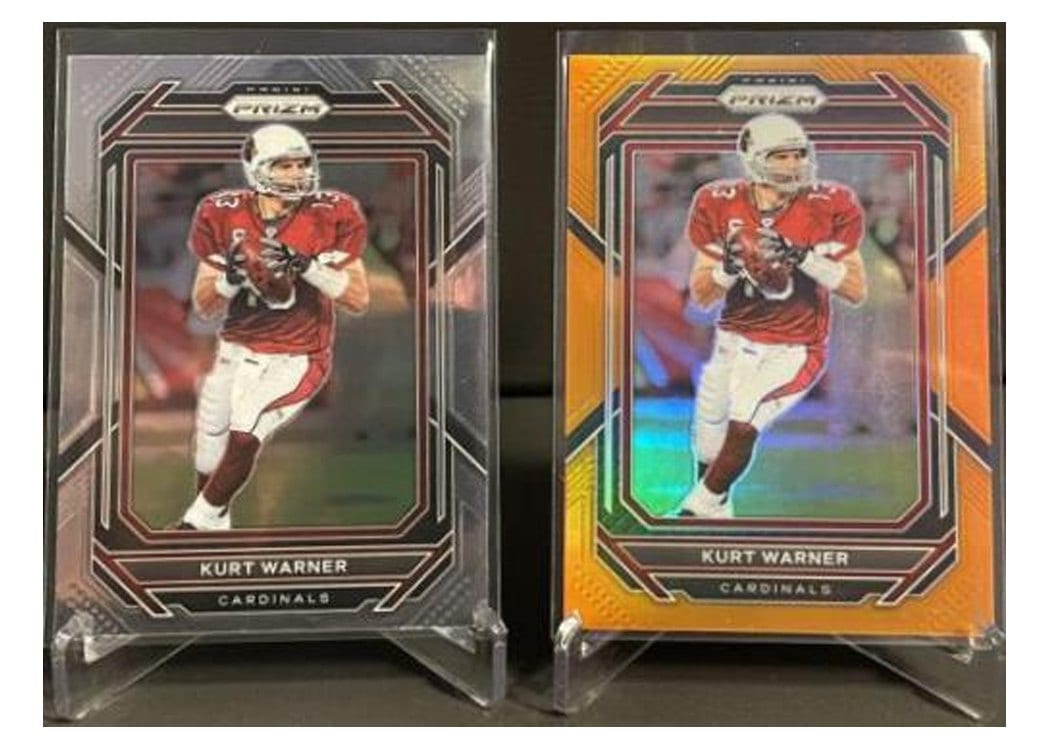 2022 Panini Prizm Base Set Kurt Warner #9 card