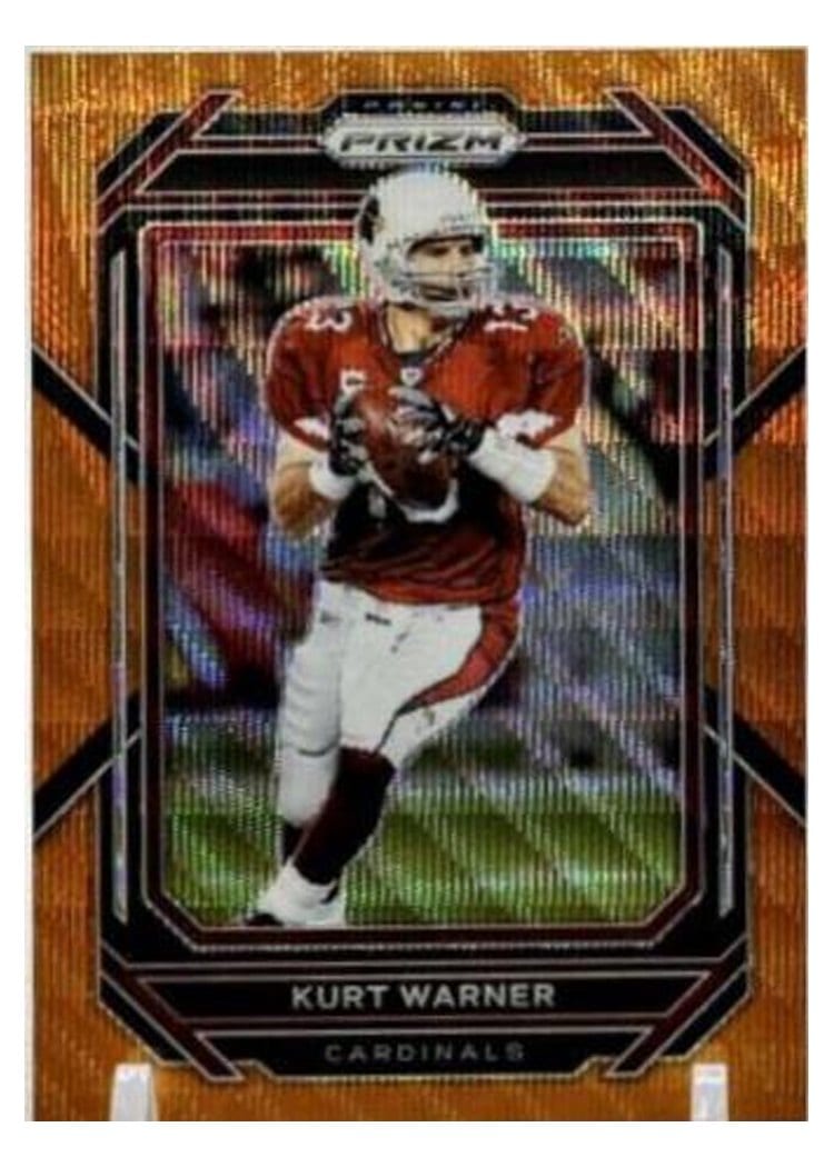 2022 Panini Prizm Base Set Kurt Warner #9 card