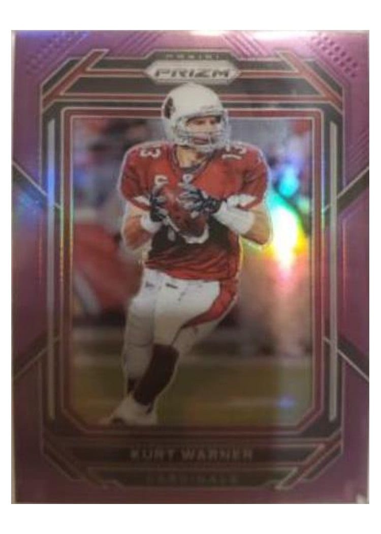 2022 Panini Prizm Base Set Kurt Warner #9 card