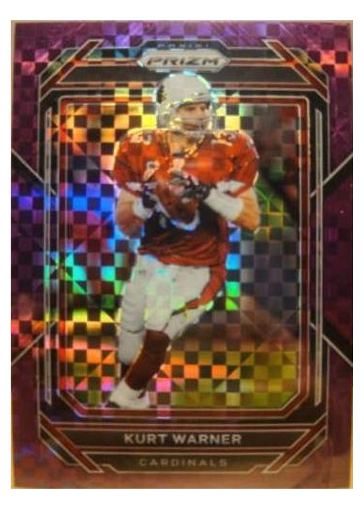 2022 Panini Prizm Base Set Kurt Warner #9 card