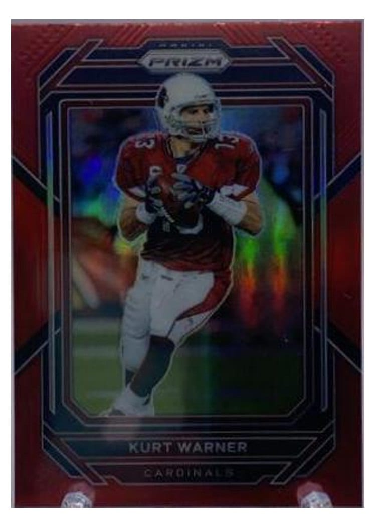 2022 Panini Prizm Base Set Kurt Warner #9 card