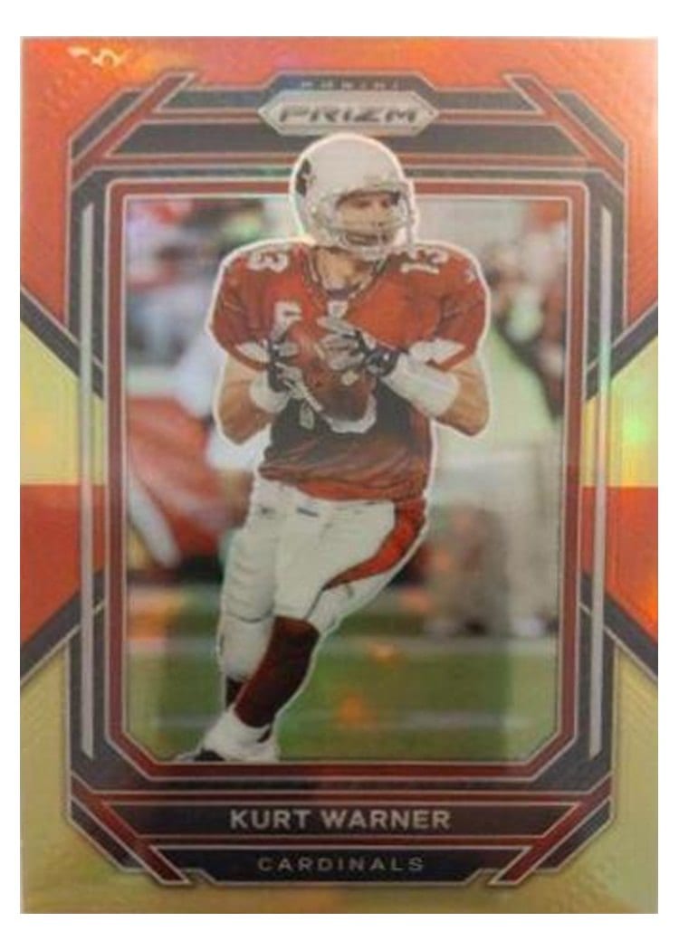 2022 Panini Prizm Base Set Kurt Warner #9 card