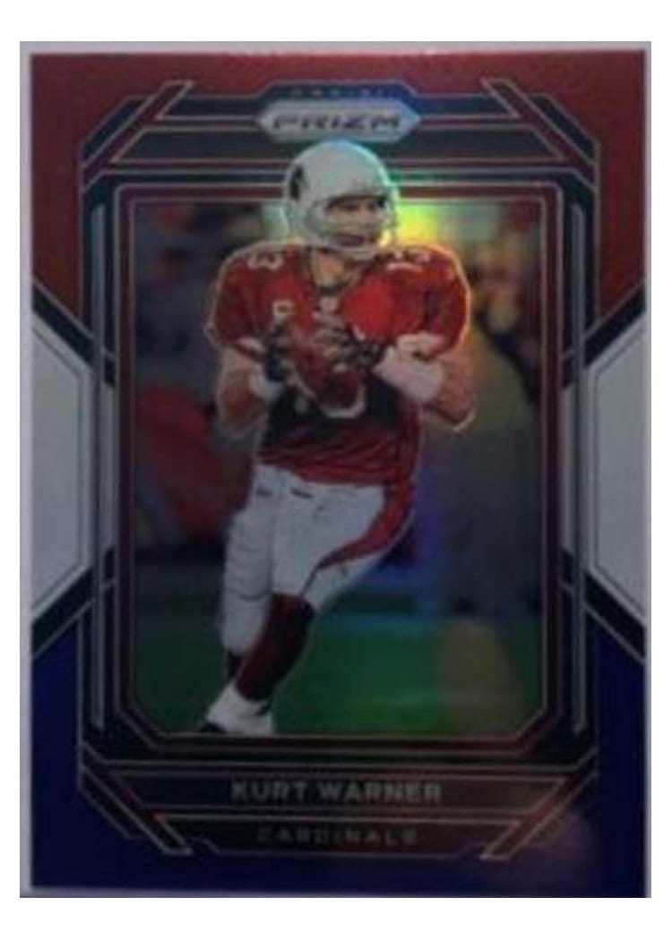 2022 Panini Prizm Base Set Kurt Warner #9 card