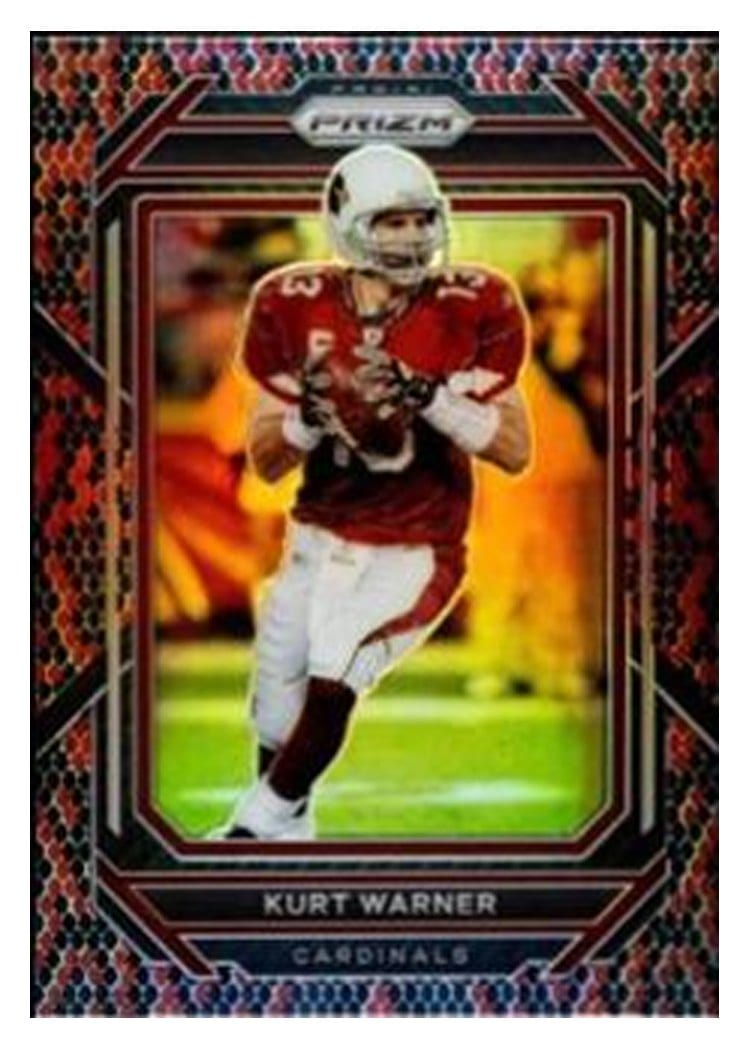 2022 Panini Prizm Base Set Kurt Warner #9 card