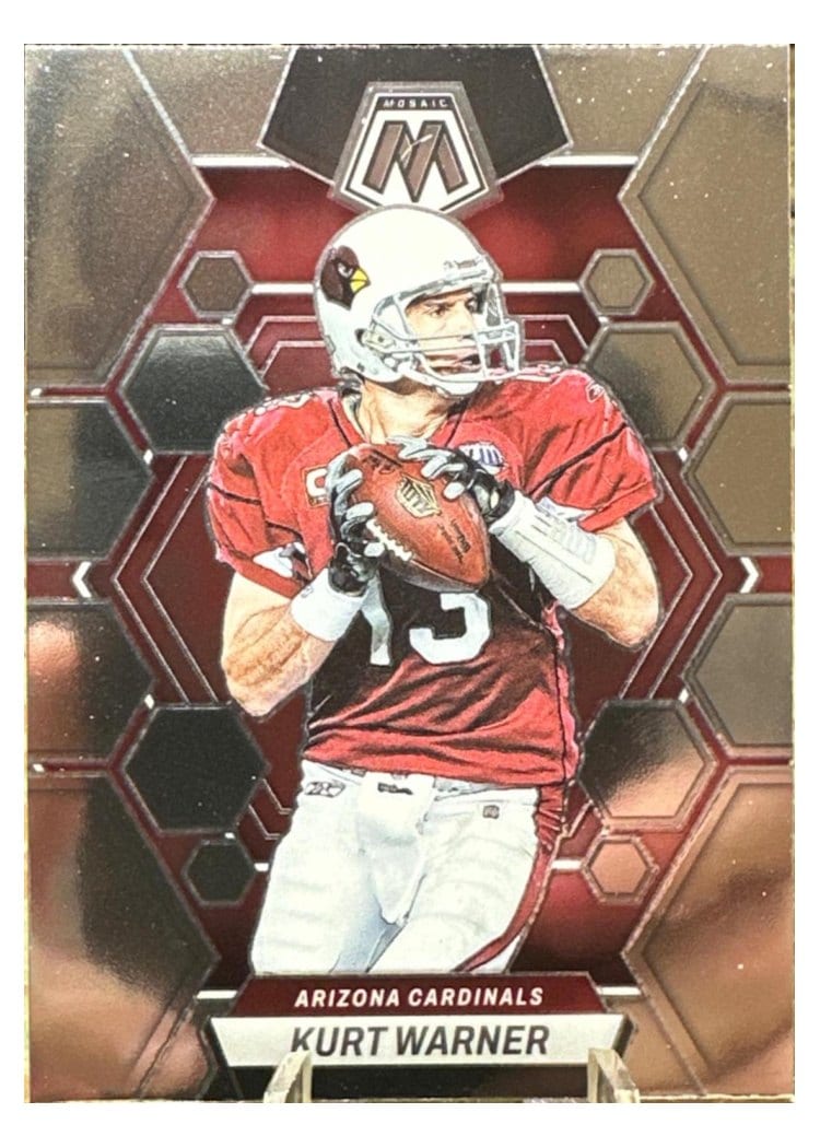 2023 Panini Mosaic Base Set Kurt Warner #5 card