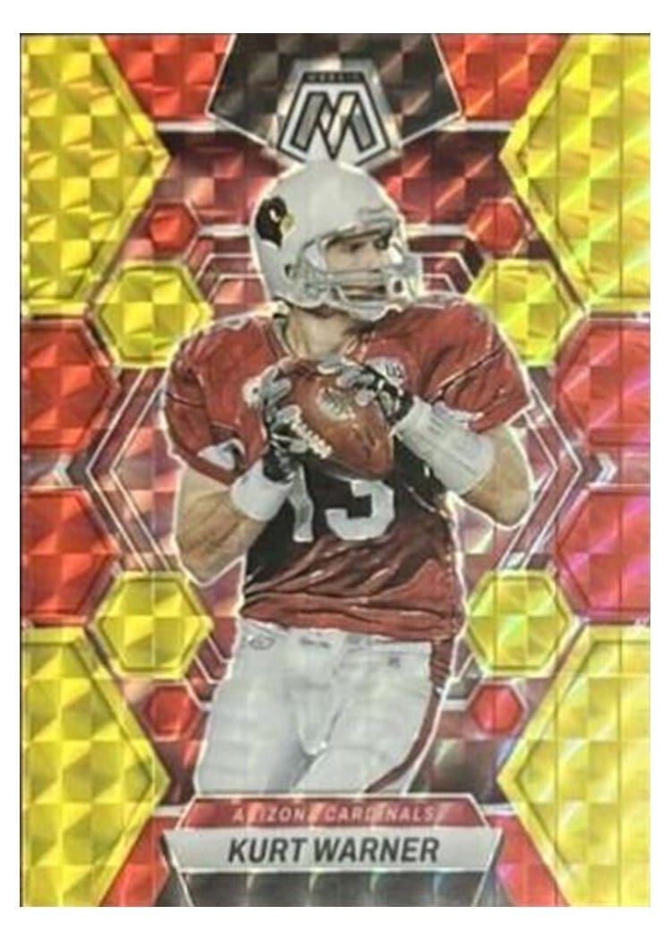 2023 Panini Mosaic Base Set Kurt Warner #5 card