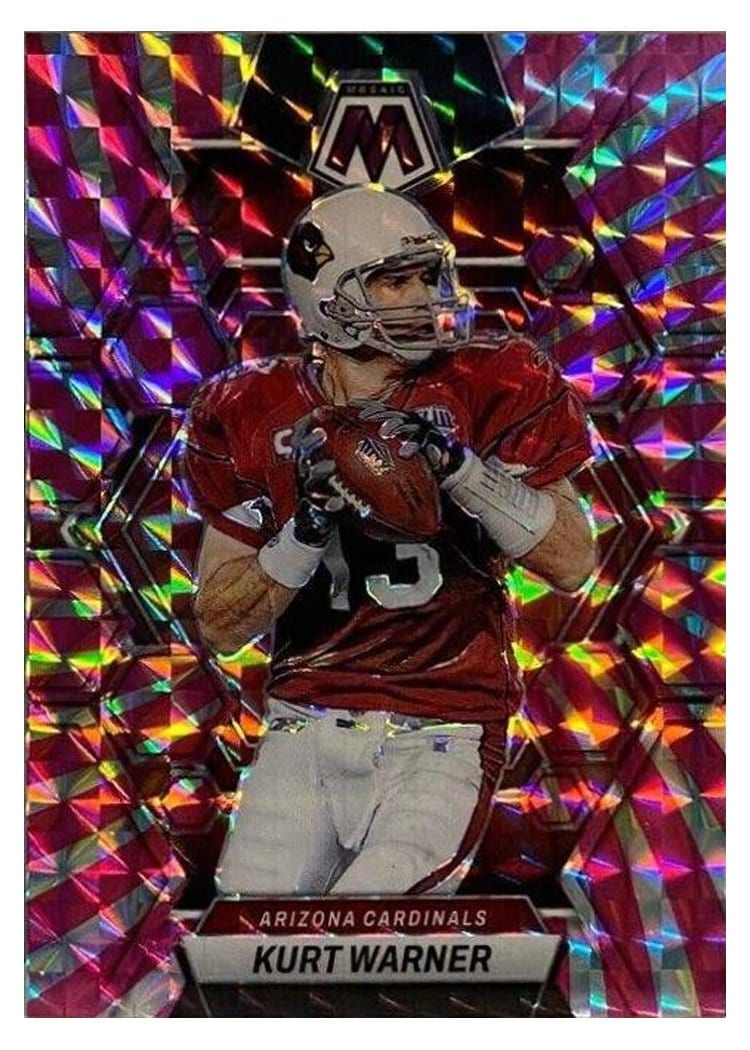 2023 Panini Mosaic Base Set Kurt Warner #5 card