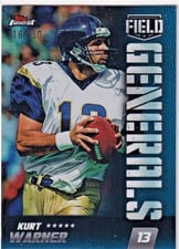 2024 Finest Field Generals Kurt Warner #FG-6 card