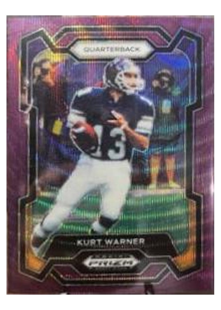 2024 Panini Prizm Base Set Kurt Warner #8 card
