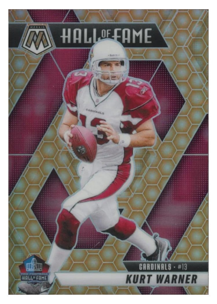 2025 Panini Mosaic Base Set Kurt Warner #300 card