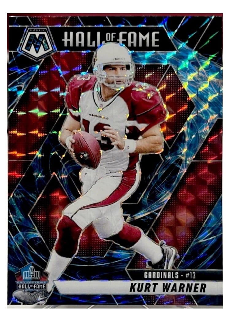 2025 Panini Mosaic Base Set Kurt Warner #300 card