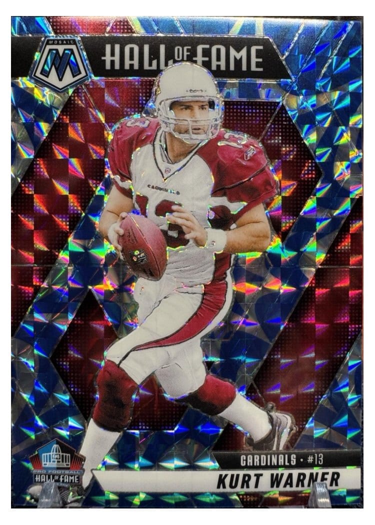 2025 Panini Mosaic Base Set Kurt Warner #300 card