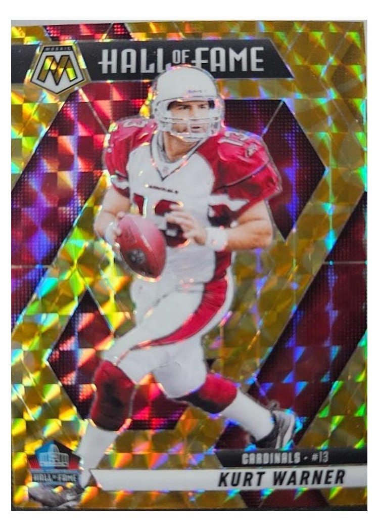 2025 Panini Mosaic Base Set Kurt Warner #300 card