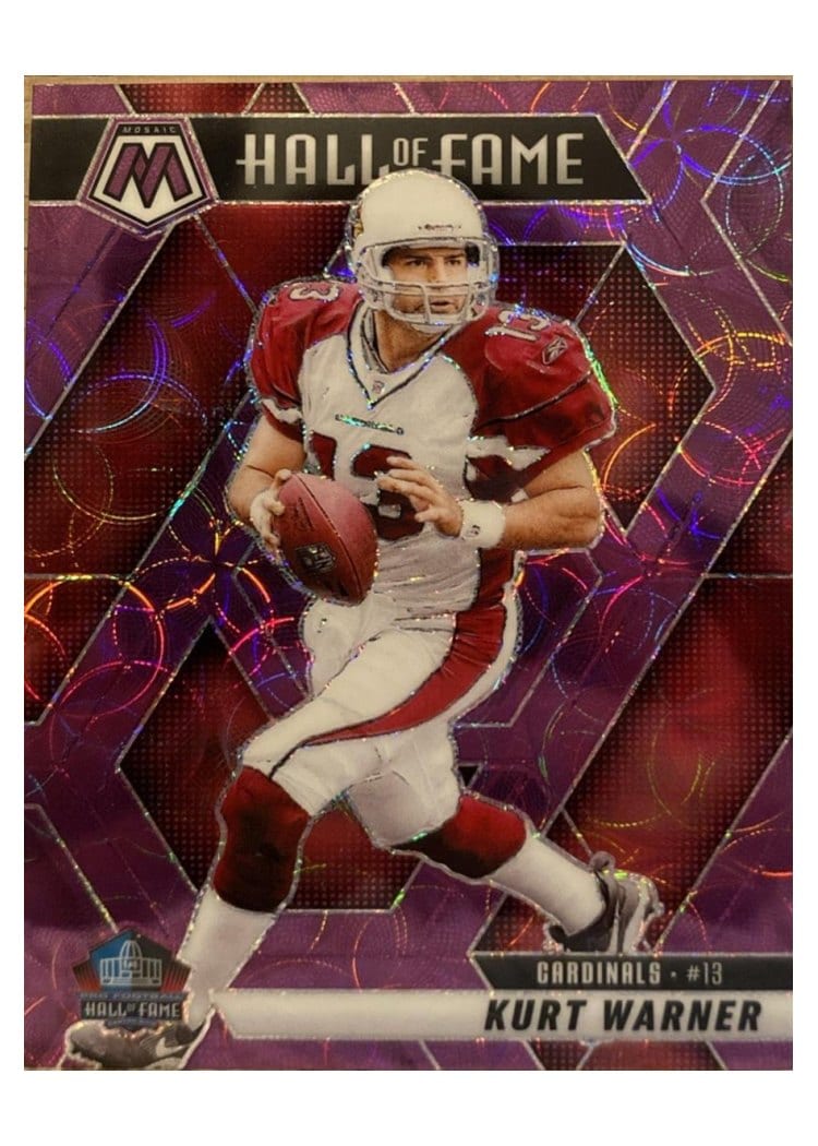 2025 Panini Mosaic Base Set Kurt Warner #300 card