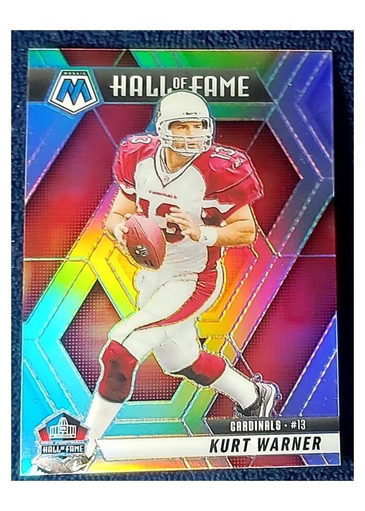 2025 Panini Mosaic Base Set Kurt Warner #300 card