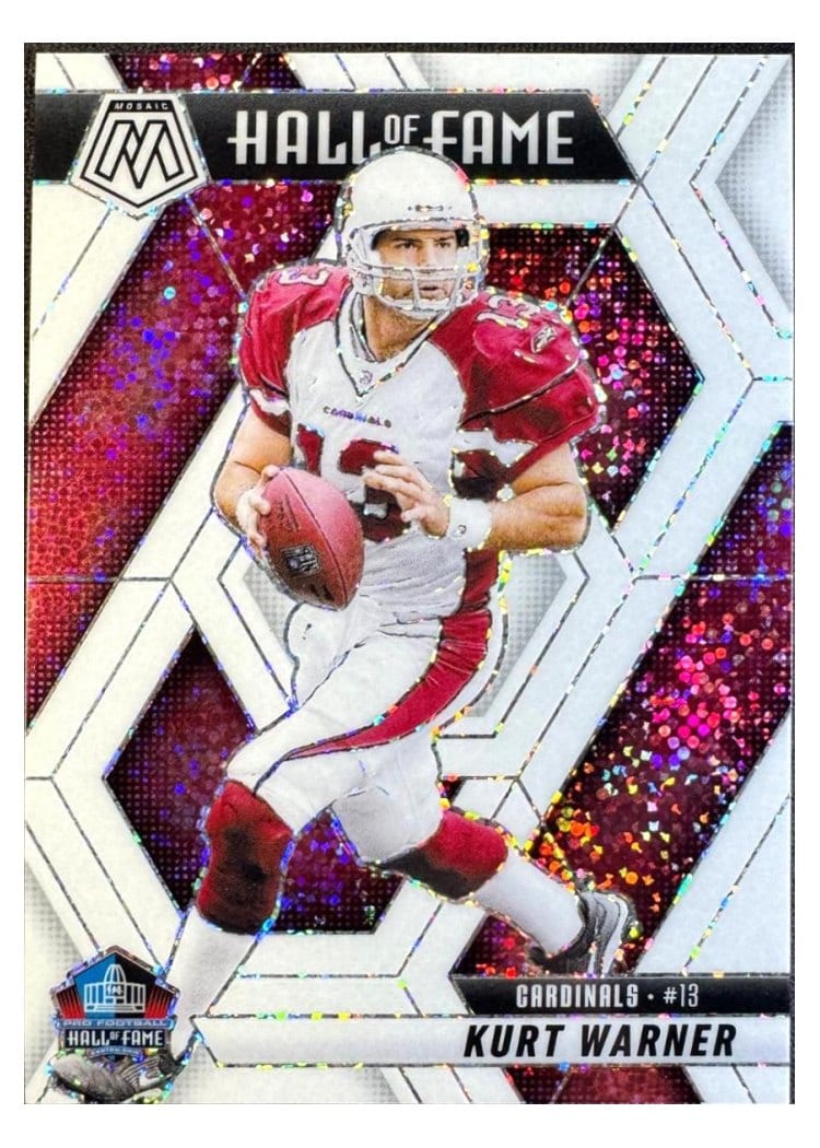 2025 Panini Mosaic Base Set Kurt Warner #300 card