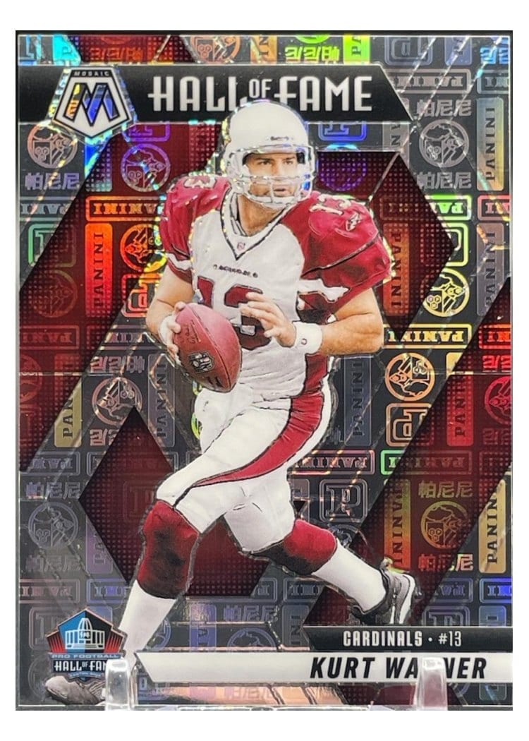 2025 Panini Mosaic Base Set Kurt Warner #300 card