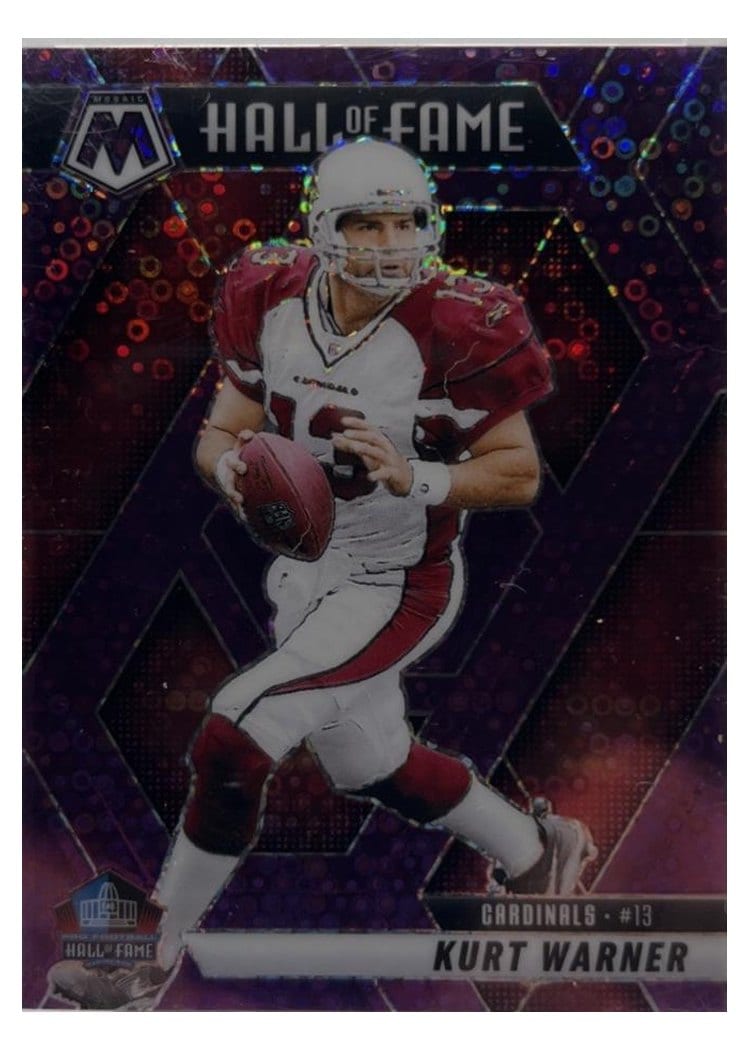 2025 Panini Mosaic Base Set Kurt Warner #300 card