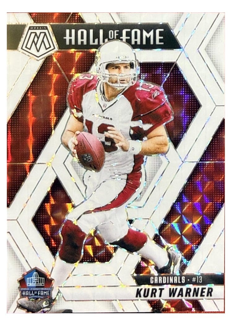2025 Panini Mosaic Base Set Kurt Warner #300 card