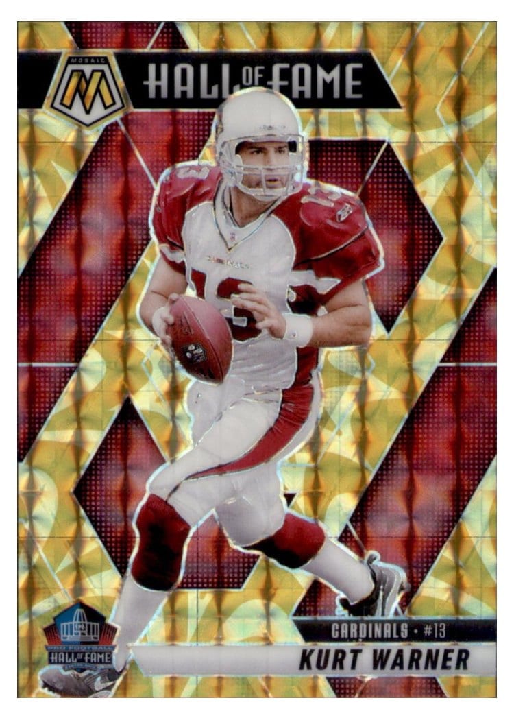 2025 Panini Mosaic Base Set Kurt Warner #300 card