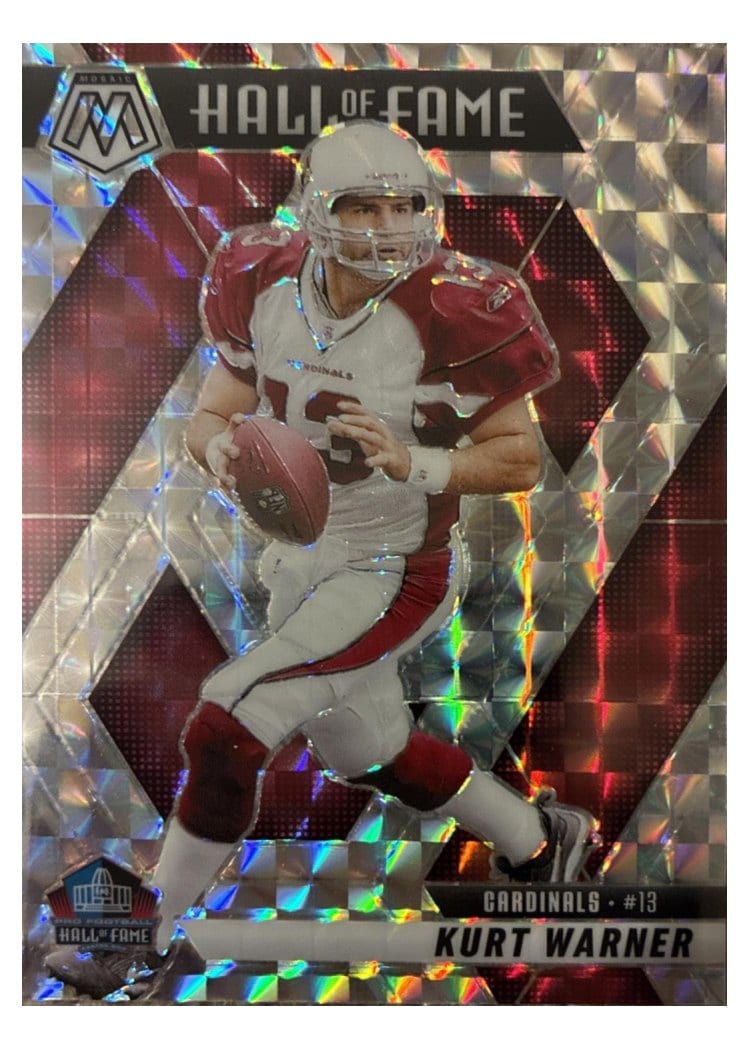 2025 Panini Mosaic Base Set Kurt Warner #300 card