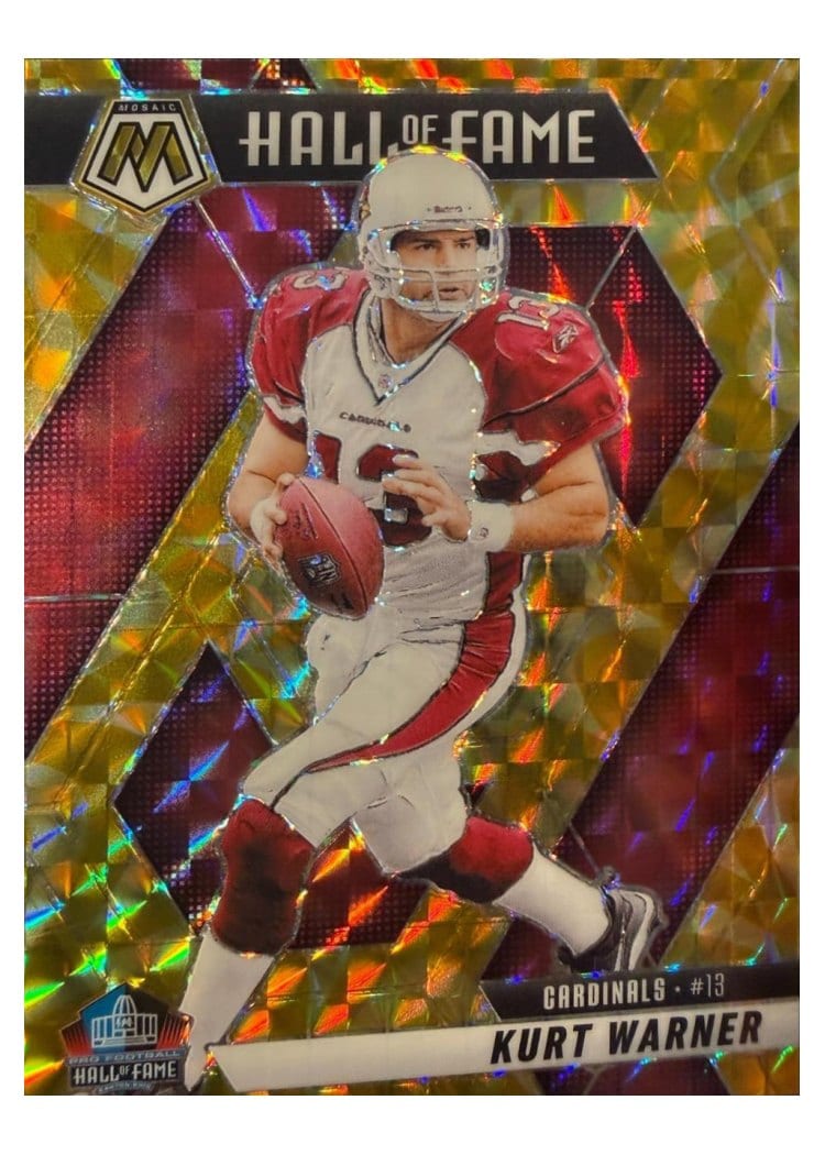 2025 Panini Mosaic Base Set Kurt Warner #300 card