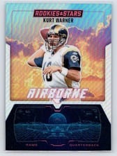 2025 Panini Rookies & Stars Airborne Kurt Warner #15 card