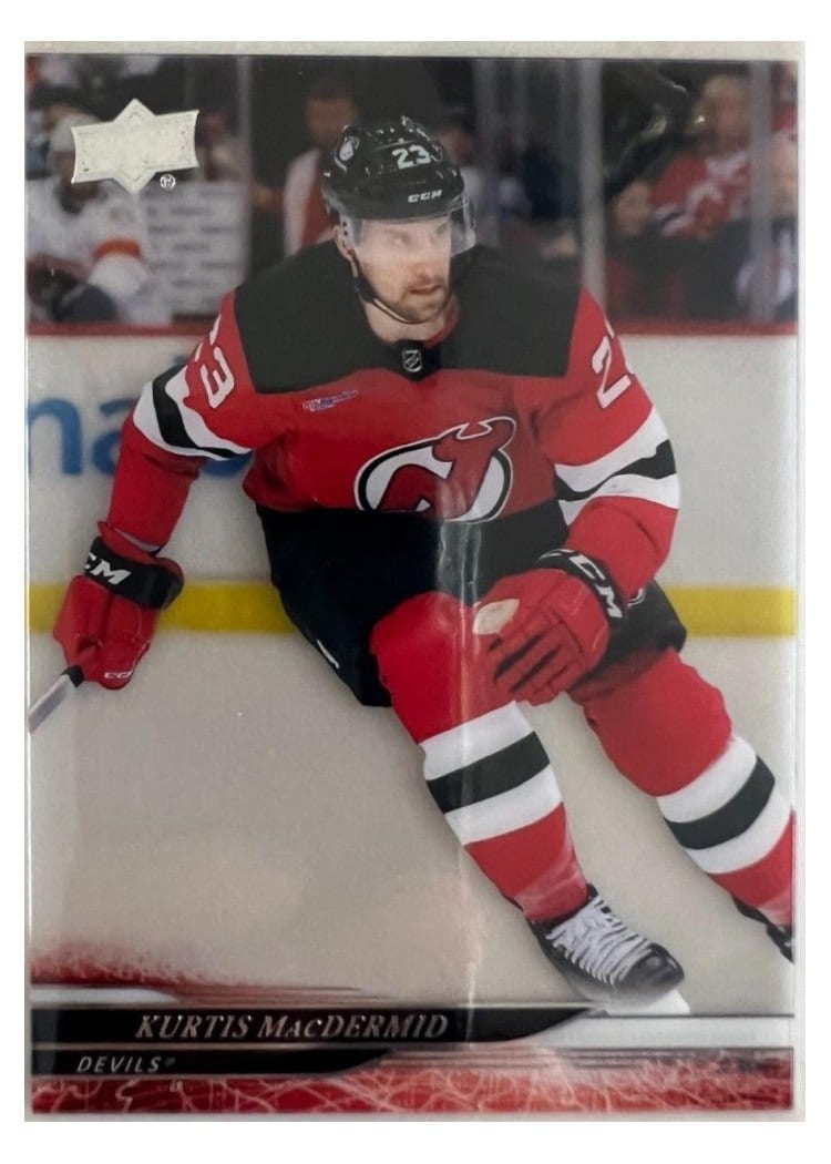 2024-25 Upper Deck Base Set Kurtis MacDermid #354 card