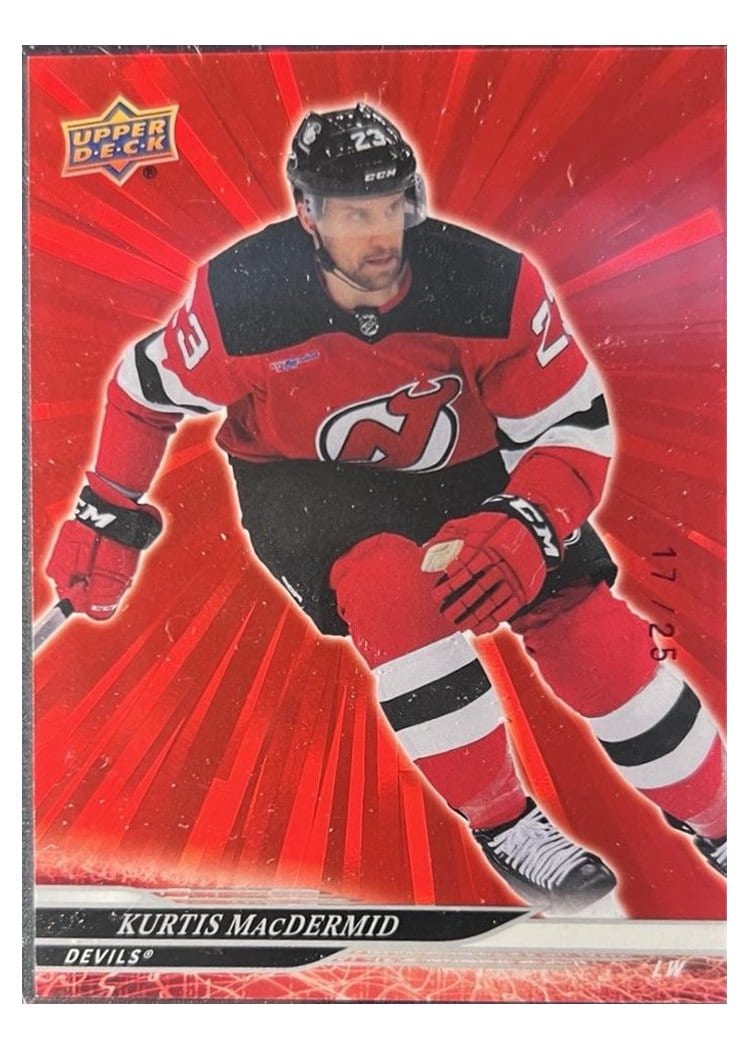 2024-25 Upper Deck Base Set Kurtis MacDermid #354 card