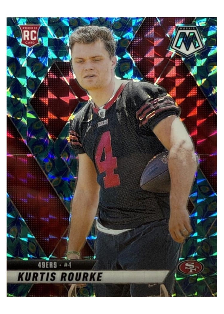 2025 Panini Mosaic Base Set Kurtis Rourke #368 card