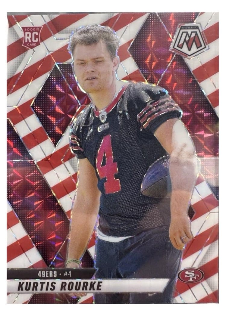 2025 Panini Mosaic Base Set Kurtis Rourke #368 card