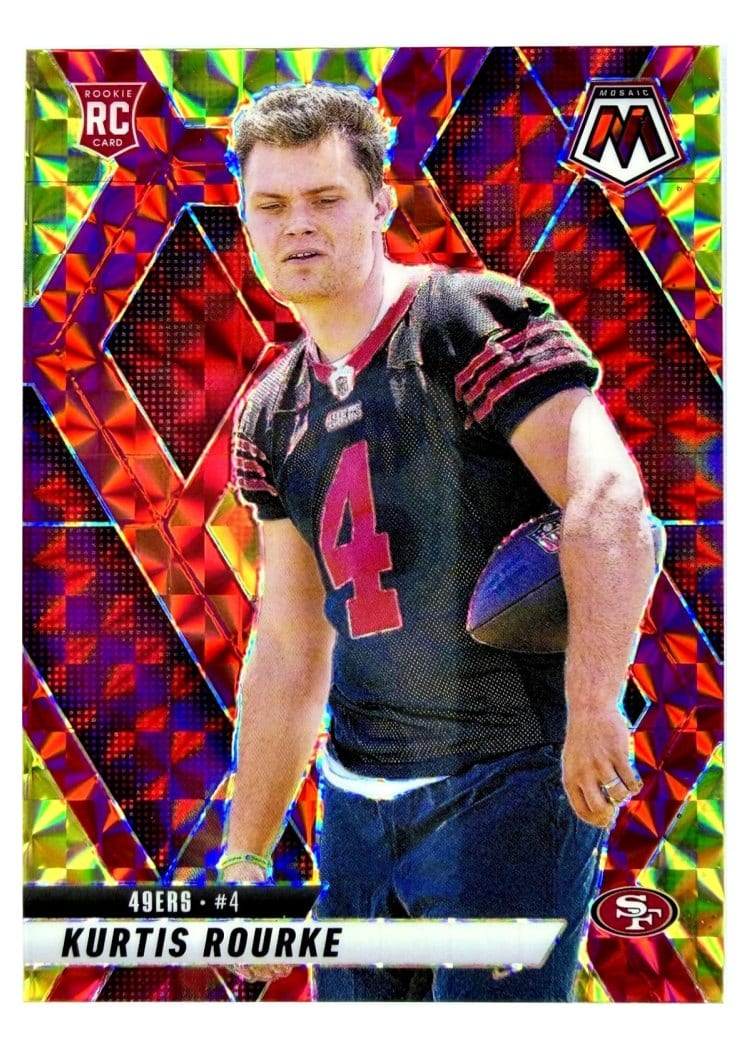 2025 Panini Mosaic Base Set Kurtis Rourke #368 card