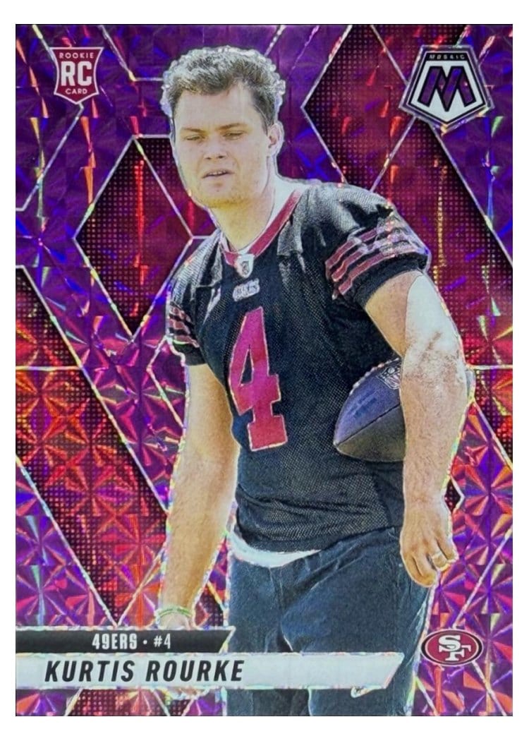 2025 Panini Mosaic Base Set Kurtis Rourke #368 card