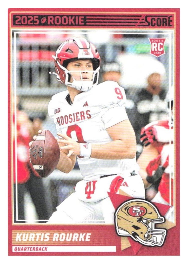 2025 Score Rookies Kurtis Rourke #82 card