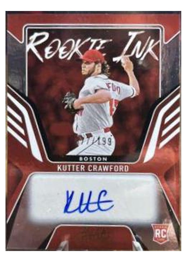 2022 Panini Absolute Rookie Ink Kutter Crawford #RKI-KC card