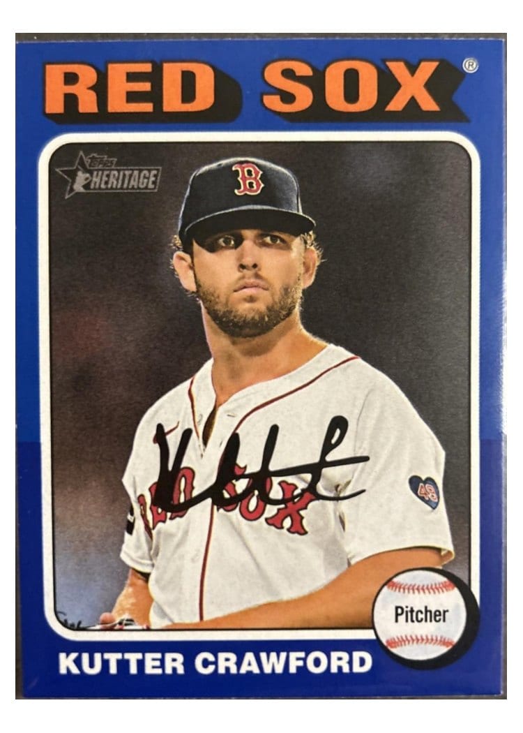 2024 Topps Heritage Kutter Crawford #631 card
