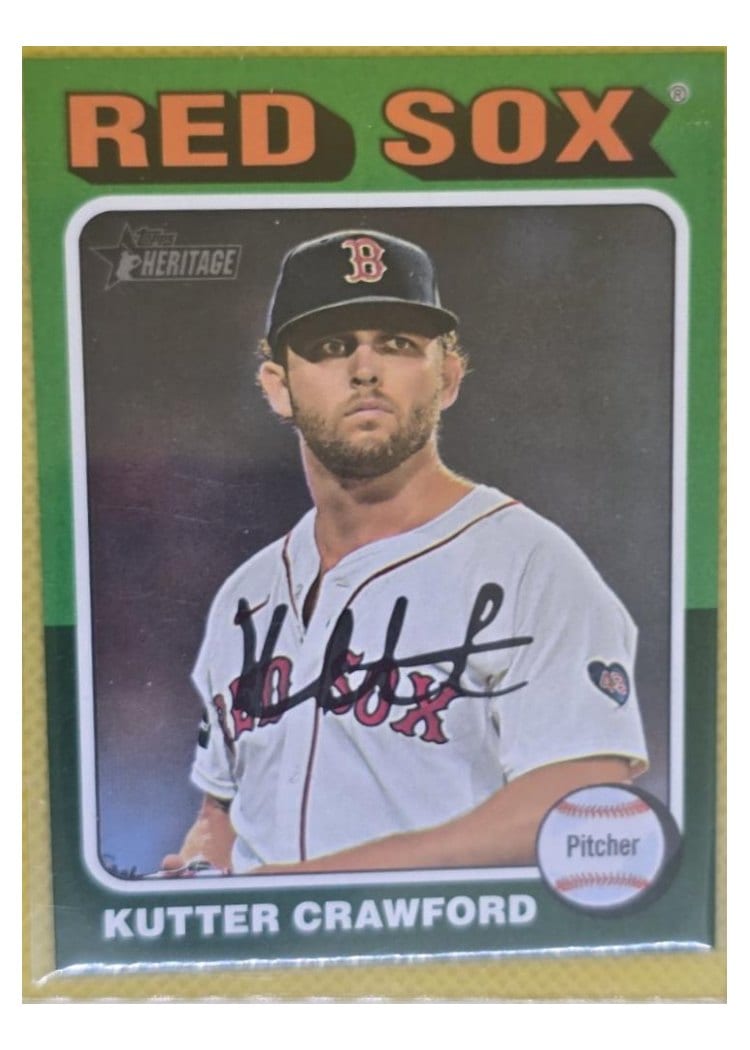 2024 Topps Heritage Kutter Crawford #631 card