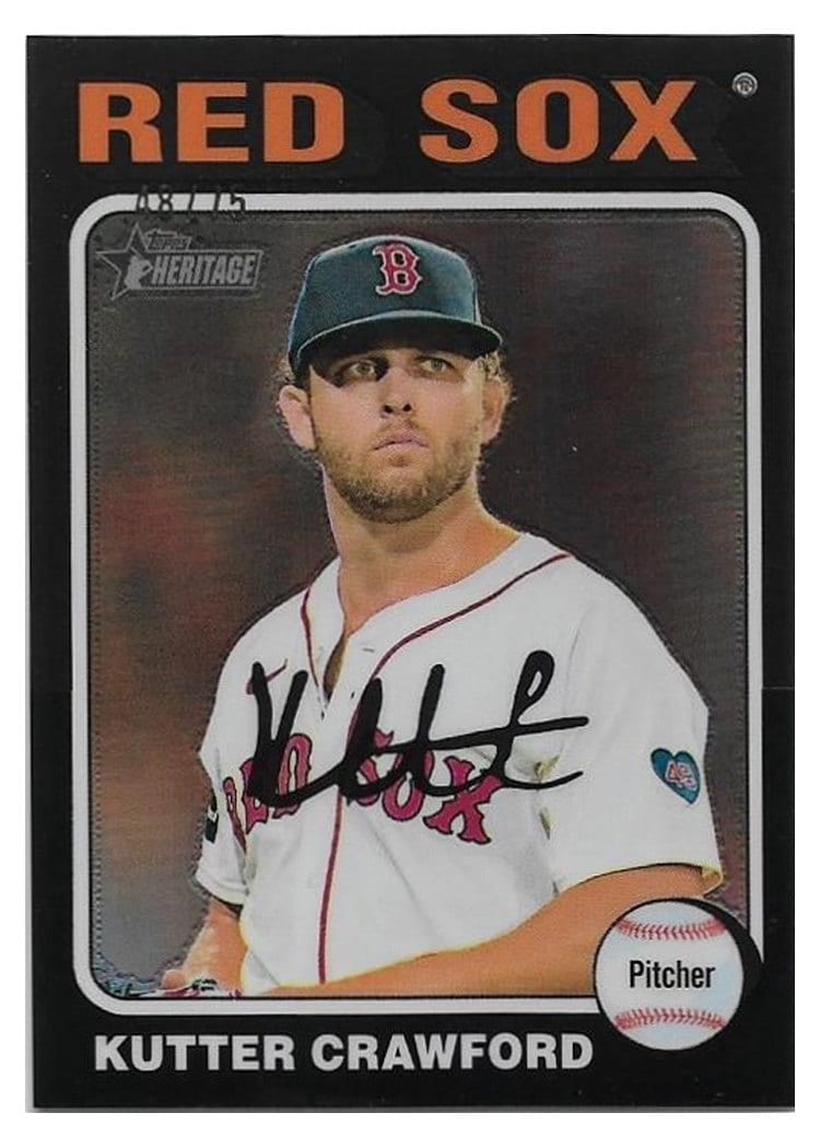 2024 Topps Heritage Kutter Crawford #631 card