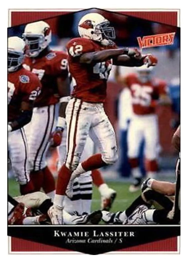 1999 Upper Deck Victory Kwamie Lassiter #9 card