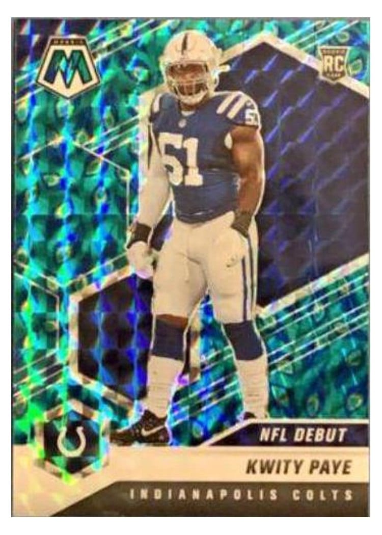 2021 Panini Mosaic Base Set Kwity Paye #260 card